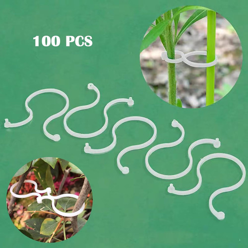 Clips De Jardín Resistentes Para Plantas Trepadoras 40 Cli