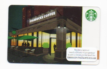Tarjeta Starbucks (mexico) Modelo 5