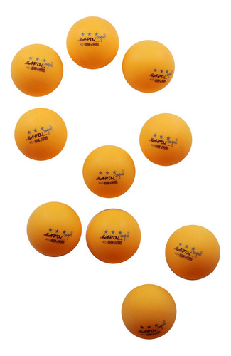 Mapol - Pelotas De Tenis De Mesa (100 Unidades, 3 Estrellas)
