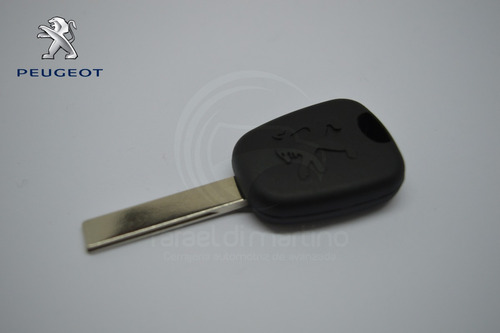 Llave Codificada Con Chip Para Peugeot 407 2005 - 2009