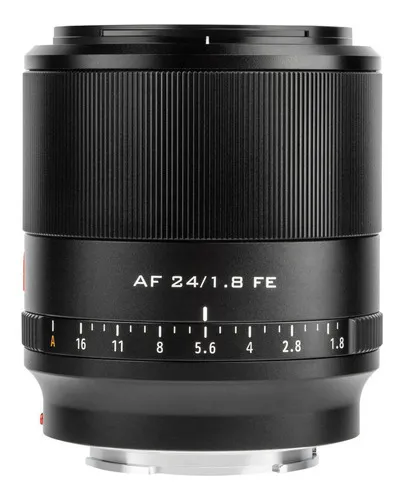 Sony Lente viltrox 24mm f/1.8 fe stm foco automático e-mount Sony Lente viltrox 24mm f/1.8 fe stm foco automático e-mount