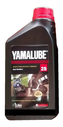 Aceite Yamalube 2t 2s Semi Sintetico 1l Mezcla Fas** 