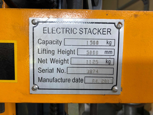Autoelevador Ac. Nuevo Oportunidad
