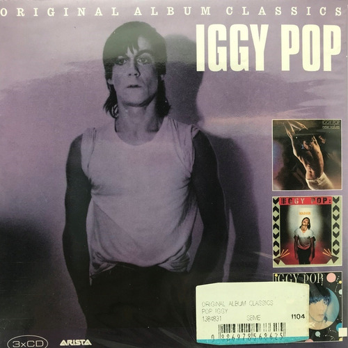 Iggy Pop - Original Album Classics - Box 3 Cds Import. Nuevo