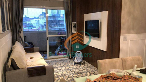 Apartamento Com 3 Dormitórios À Venda, 86 M² Por R$ 525.000,00 - Vila Rosália - Guarulhos/sp - Ap1876