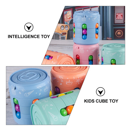 Juguete De Rompecabezas Fingertip Bean Cube, Interesante Des