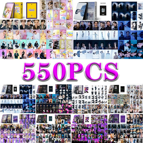 550 Piezas Bts Personal Collection Postal Lomo Photocard