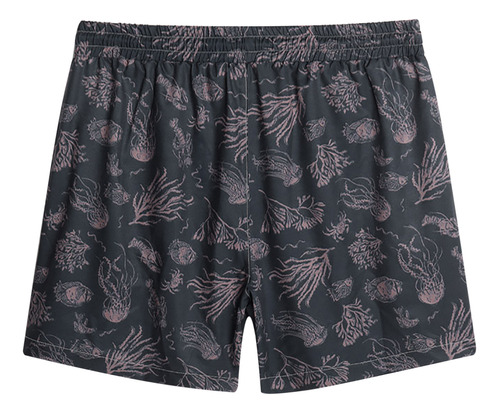 Pantalones Cortos De Playa Casuales Con Estampado De Verano