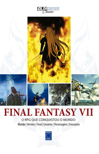 ¡Libro de colección antiguo! Gamer Classics: Final Fantasy Vii