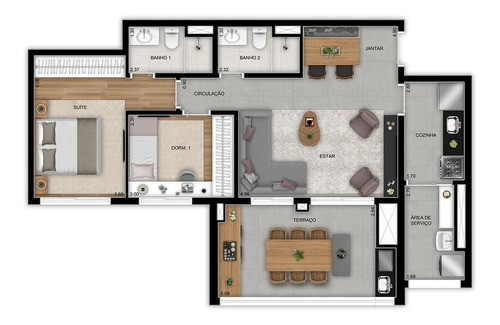 Imagem 27 de 29 de Apartamento Residencial Para Venda, Vila Prudente (zona Leste), São Paulo - Ap10046. - Ap10046-inc