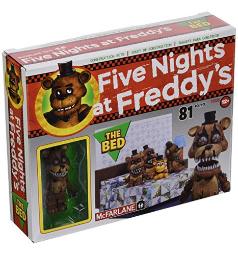 Mcfarlane Juguetes Cinco Noches En Freddy's The Bed Construc
