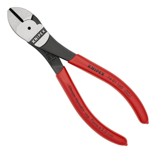 Alicate De Corte Diagonal 6.1/4 Alta Multiplicação Knipex