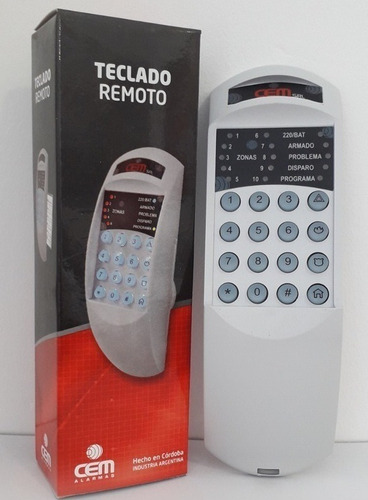 Teclado Universal Para Alarmas Cem