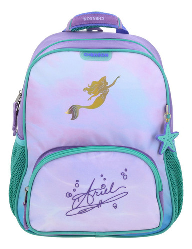 Mochila Chica Chenson Kinder Princesas Ariel Pr70271-v Deeper