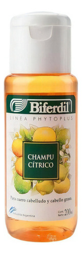 Biferdil Champú Cítrico Cabello Graso Brillo 200 Ml