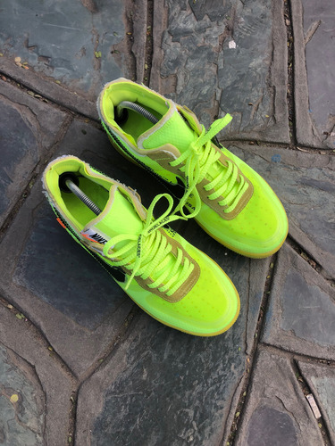 Zapatillas Americanas Usadas Nike Off White X Af1 Low Volt (Usado)