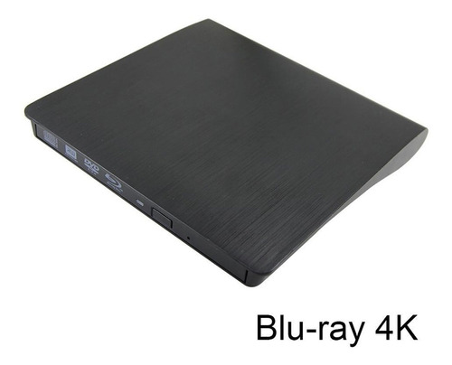 Grabadora Óptica Externa Usb 3.0 Blu-ray 4k Reproductor 3d