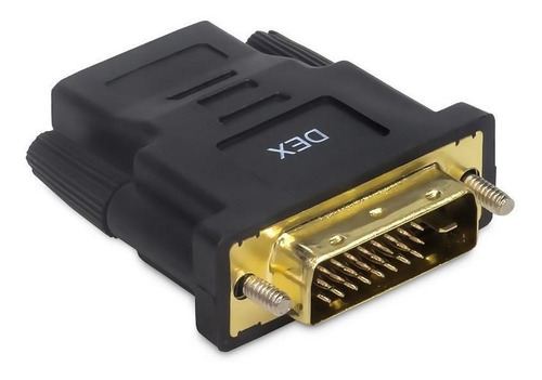 Adaptador Dex Dh10m Dvi-d Femea / Hdmi Macho