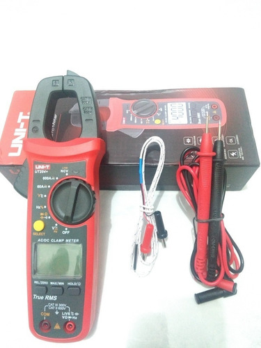 Pinza amperimétrica digital Uni-T UT204+ 600A