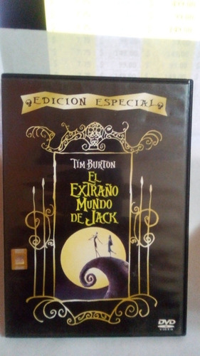 El Extraño Mundo De Jack / Dvd / Seminuevo A/ Tim Burton