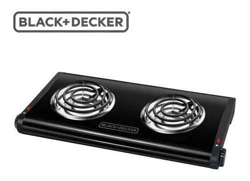 Cocina Electrica 2 Hornillas Black & Decker 1500w