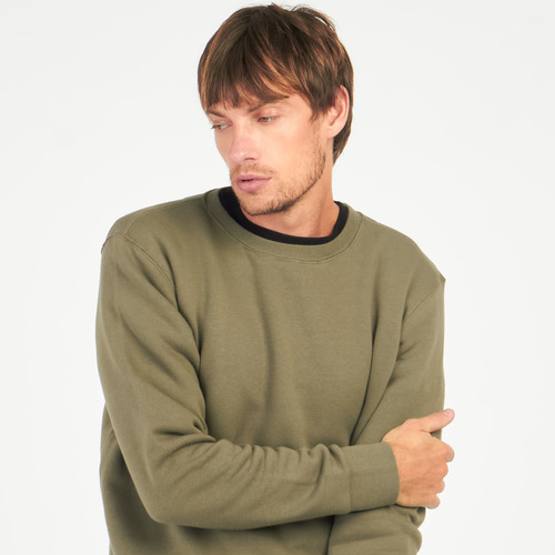 Buzo Hombre Kevingston Wells Liso Classic Fit Verde