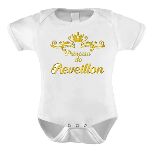 Body Infantil Bebê Princesa Do Reveillon
