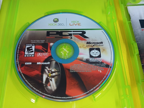 Project Gotham Racing 3 Xbox 360