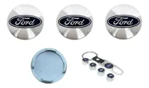 Comprar 4 Tapas Centro De Rin Para Ford 54 Mm Focus Fiesta Escape