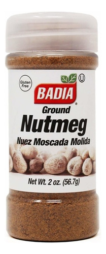 Nuez Moscada Molida - Badia - 56,7 Grs. Origen Usa.