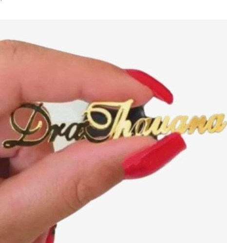 6 Pin Botton Broches Personalizados Folheados A Ouro 18k