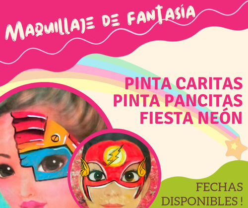 Maquillaje De Fantasía Infantil 