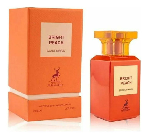 Perfume Arabe Maison Alhambra Bright Peach Edp 80 ml