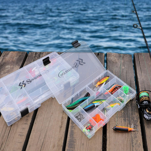 Cajas Para Aparejos De Pesca Sougayilang, 3600, 3700, Plásti