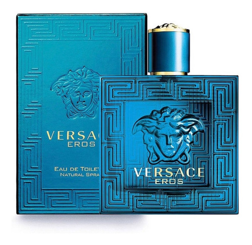 Perfume Versace Eros 100ml Eau De Toilette+amostra