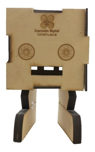 Material Educativo Robot Traga Monedas Mdf Personalizado