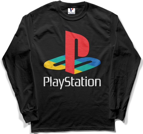 Playera Playstation, Peso Completo 100% Algodón Ml