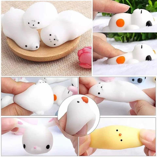 10 Squishy Mini Animalito Anti Stress Ansiedad Oferta