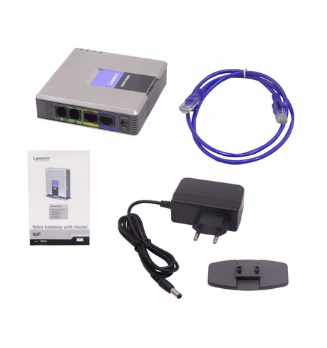 Spa3102 -cisco Ata Gateway 1-100-lan 1-wan-100 1-fxo-rj11 1-