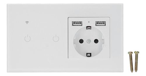 Aplicación Wifi Inteligente, Doble Usb, Enchufe De Pared Ocu