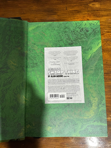 Absolute Swamp Thing Vol. 2 Alan Moore Em Inglês (Usado)