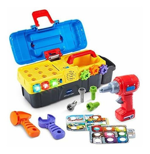 Caja De Herramientas Vtech Drill And Learn, Multicolor