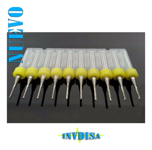 Broca Cortador Endmill, Pcb, Grabado, Router Fresa Cnc 0.6mm (Usado)