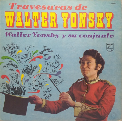 Vinilo Lp Walter Yonsky Y Su Conjunto Travesuras De Walter 