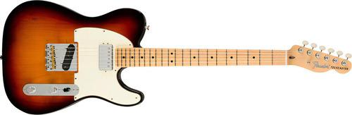 Guitarra Fender American Performer Telecaster Hum Sumburst Color Sunburst de 3 cores