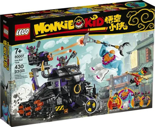Lego 80007 Monkie Kid Iron Bull Tank 430 Pzs