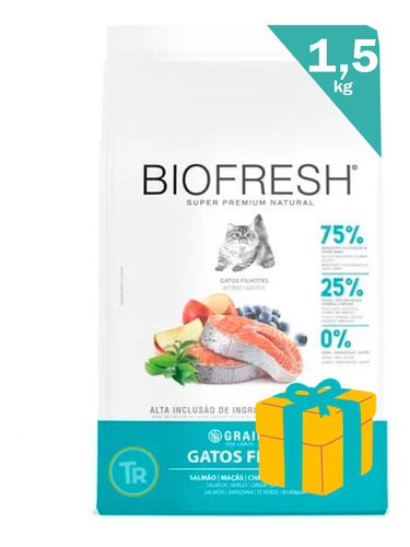 Biofresh Gato Cachorro 1,5kgs Sabor Salmon