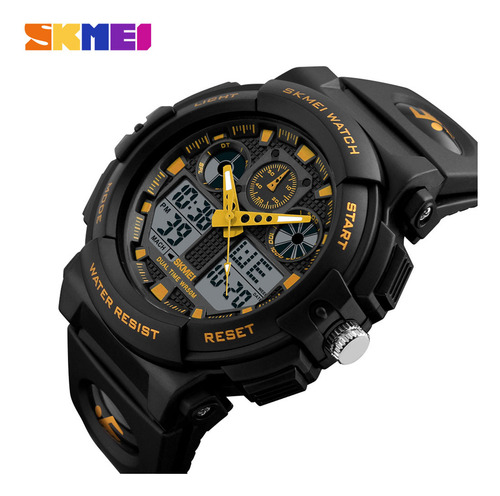 Relógio Digital Led Masculino Com Mostrador Grande, Calendár