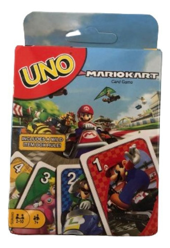 Juego De Cartas Uno Mario Kart