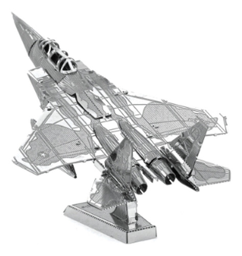 Avión A Escala Para Armar F-15 De Metal 3d Rompecabezas